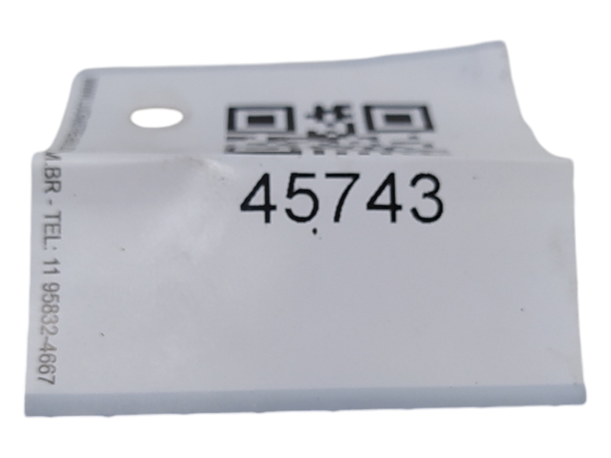 Acabamento Placa Traseira Hyundai Accent 1995 1996 A 1999 Prata 4