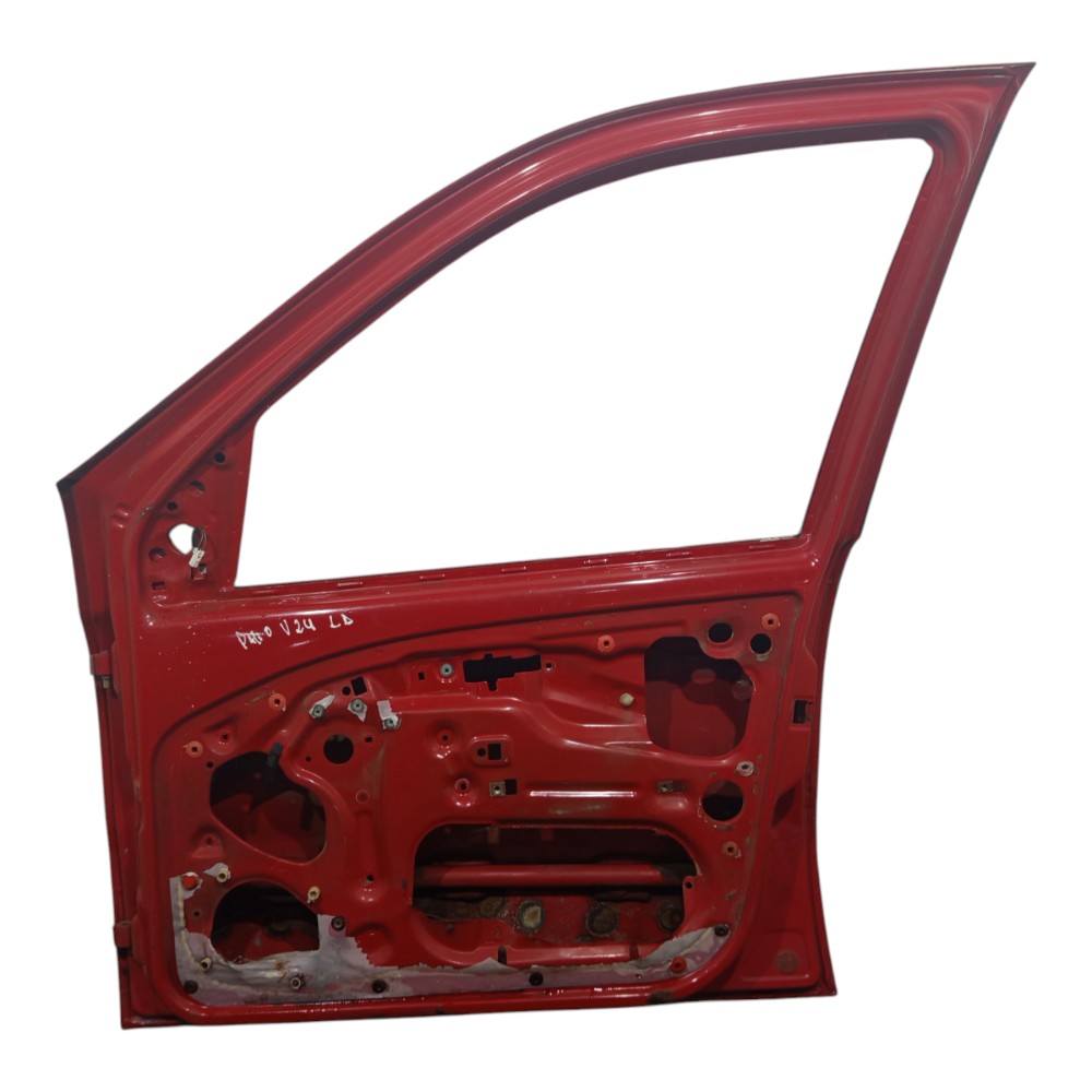 Porta Vermelha Dianteira Direita Fiat Palio 1996 1997 A 2004 Dianteira Direita Vermelho 7