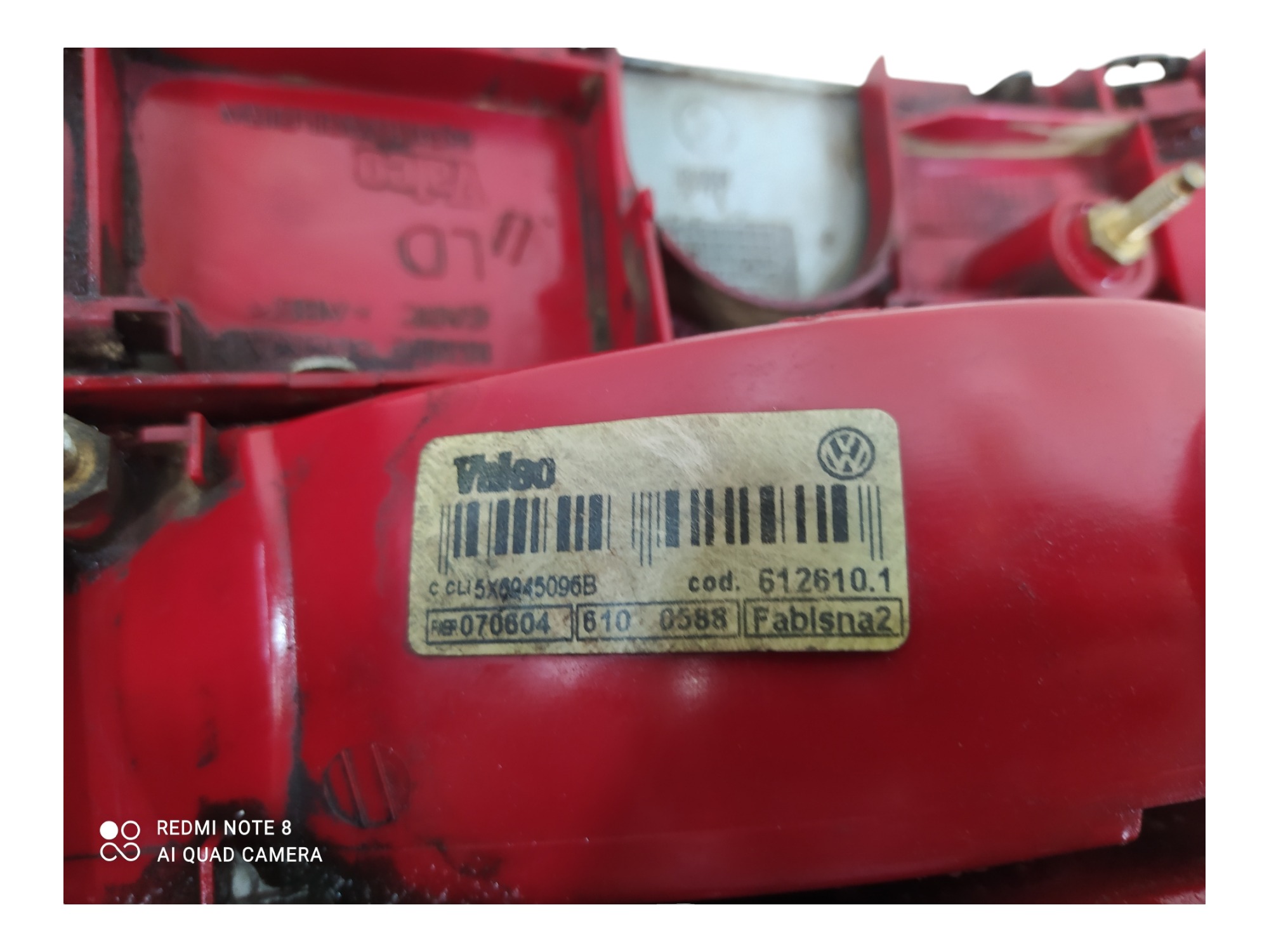 Lanterna Traseira Direita Volkswagen Gol G3 1999 2000 A 2005 5