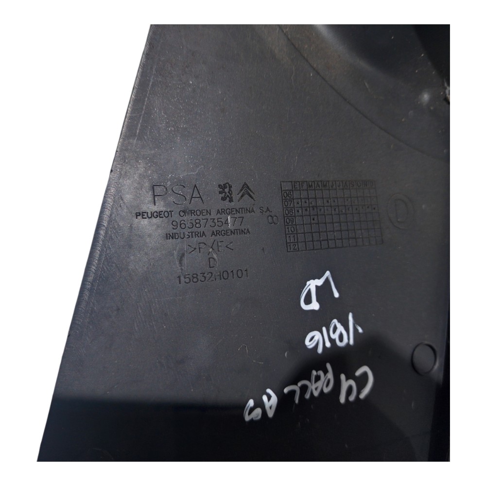 Moldura Coluna Central Direita Citroen C4 Pallas 2007 A 2013 3
