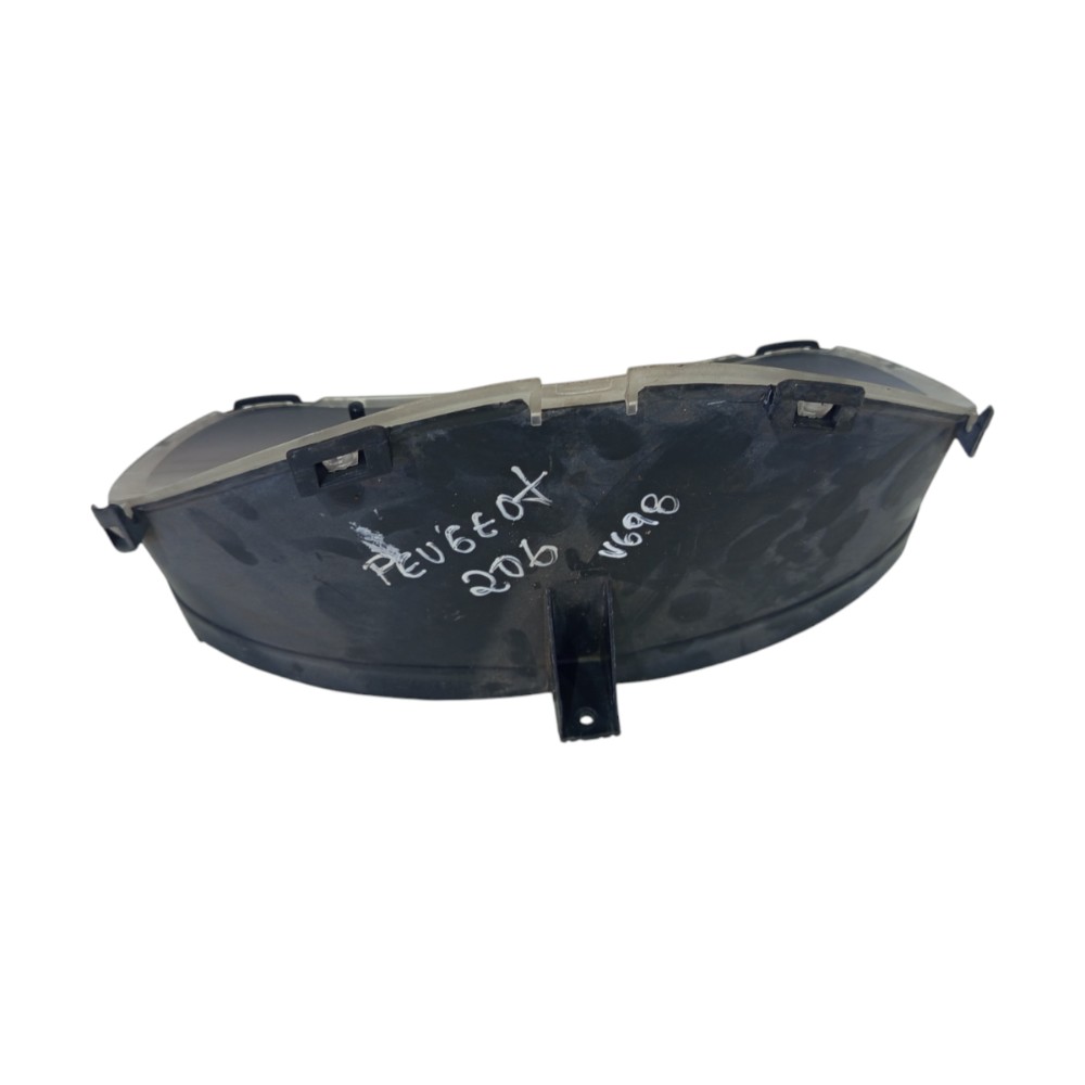 Painel Instrumentos Peugeot 206 1999 2000 2001 2003 A 2009 Preto 4
