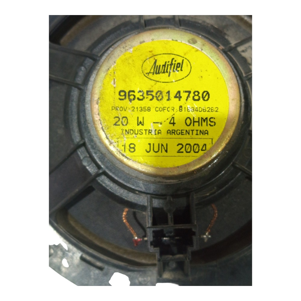 Alto Falante Dianteiro Citroen C3 2001 A 2004 6