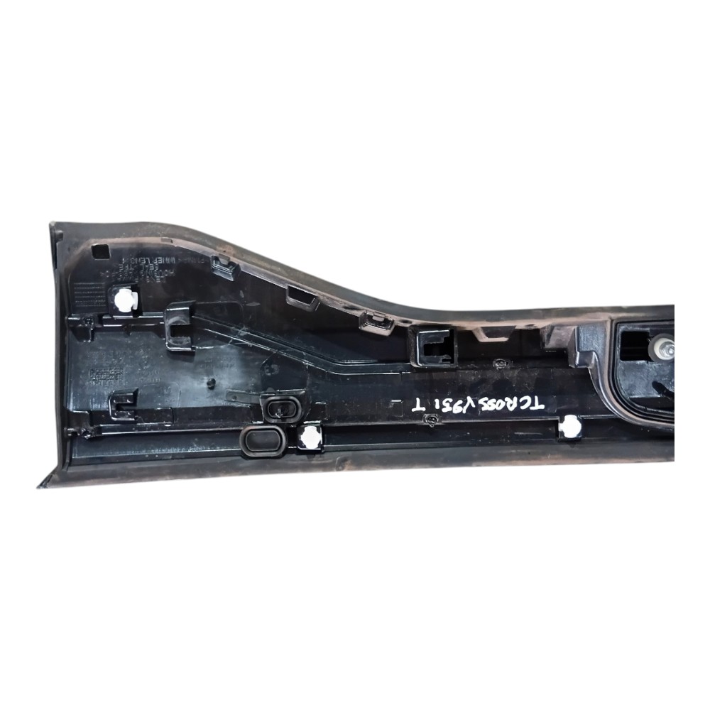 Moldura Friso Porta Malas Volkswagen T Cross 2020 A 2024 8