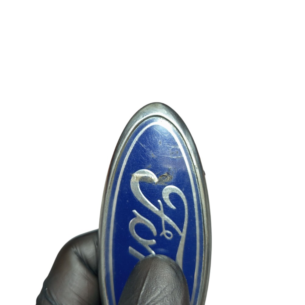 Emblema Tampa Traseira Ford Escort Gl 1998 1999 2000 A 2003 Azul 5