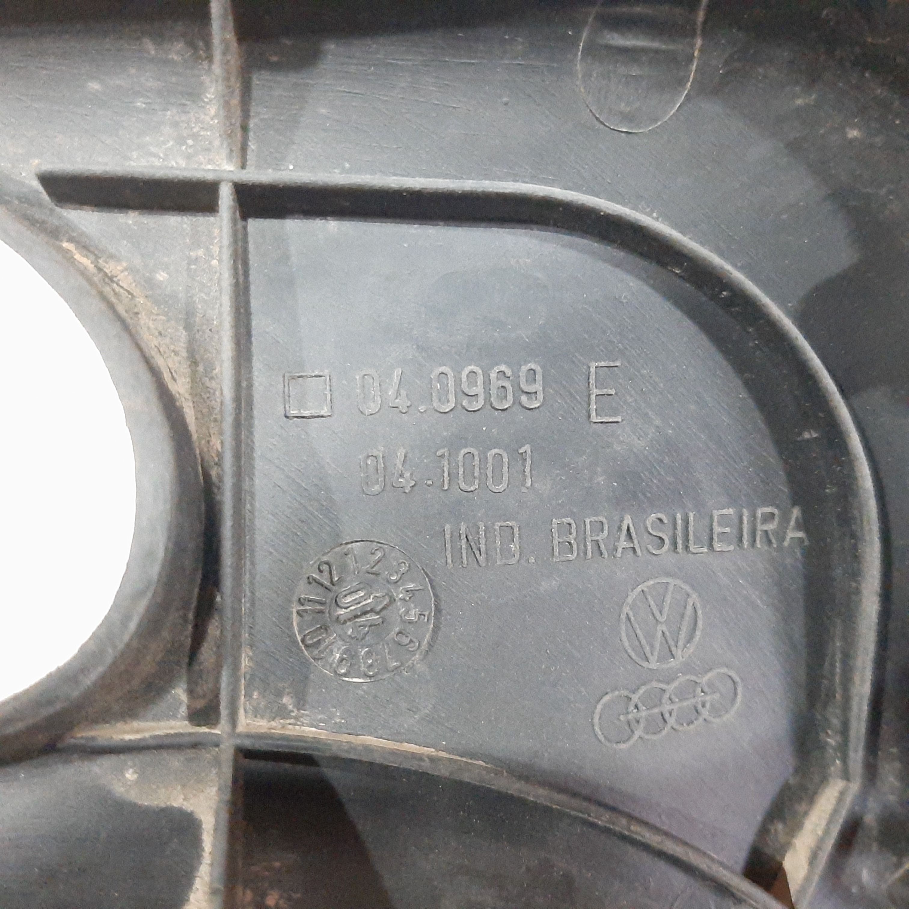 Puxador Porta Dianteira Esquerda Gol Parati G3 1999 A 2005 Preto 7