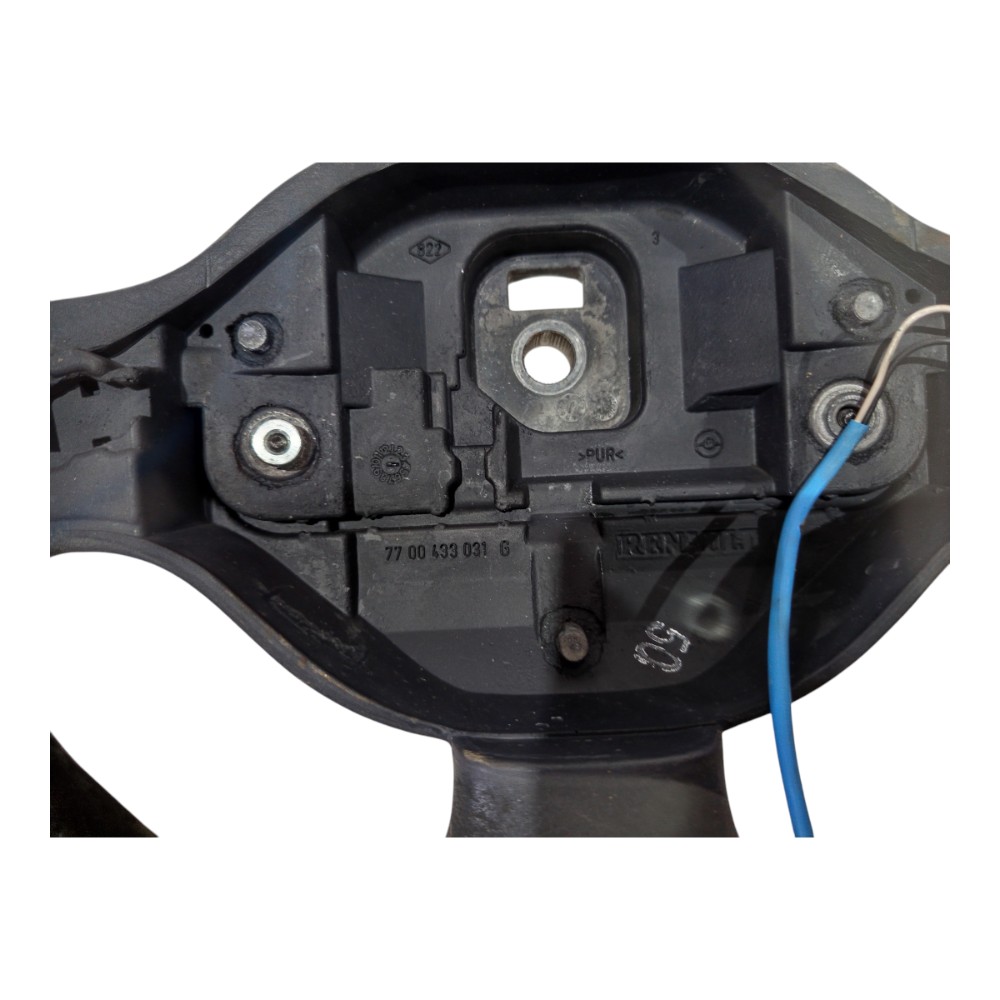 Volante Renault Clio 2000 2001 2002 2003 2004 2005 A 2012  Preto 2