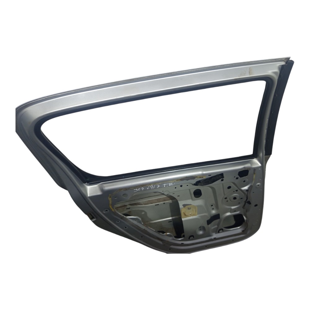 Porta Prata Traseira Esquerda Peugeot 307 2005 2006 A 2011 Traseira Esquerdo Prateado 8