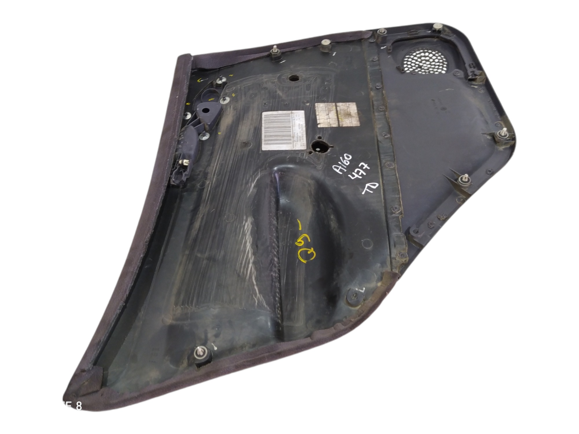 Forro Porta Traseira Direita Mercedes Benz A160 1999 A 2005 2