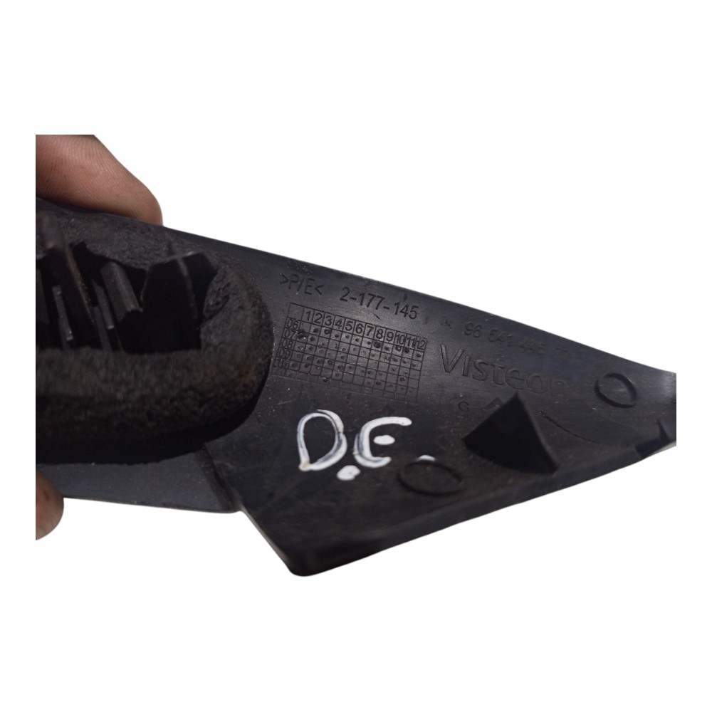 Moldura Interna Retrovisor Esq Citroen C4 Picasso 09 A 2012 Preto 6