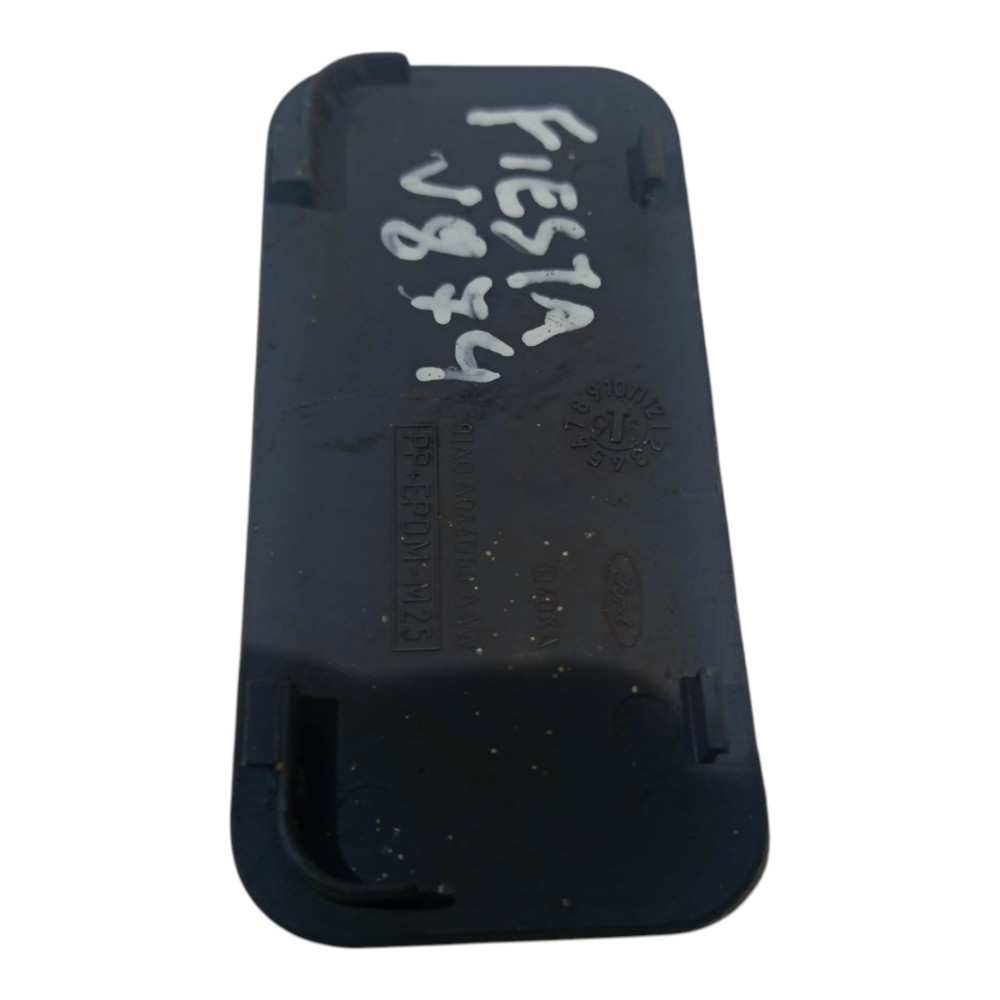 Acabamento Lateral Painel Ford Fiesta 1996 1997 A 2002 Cinza 5