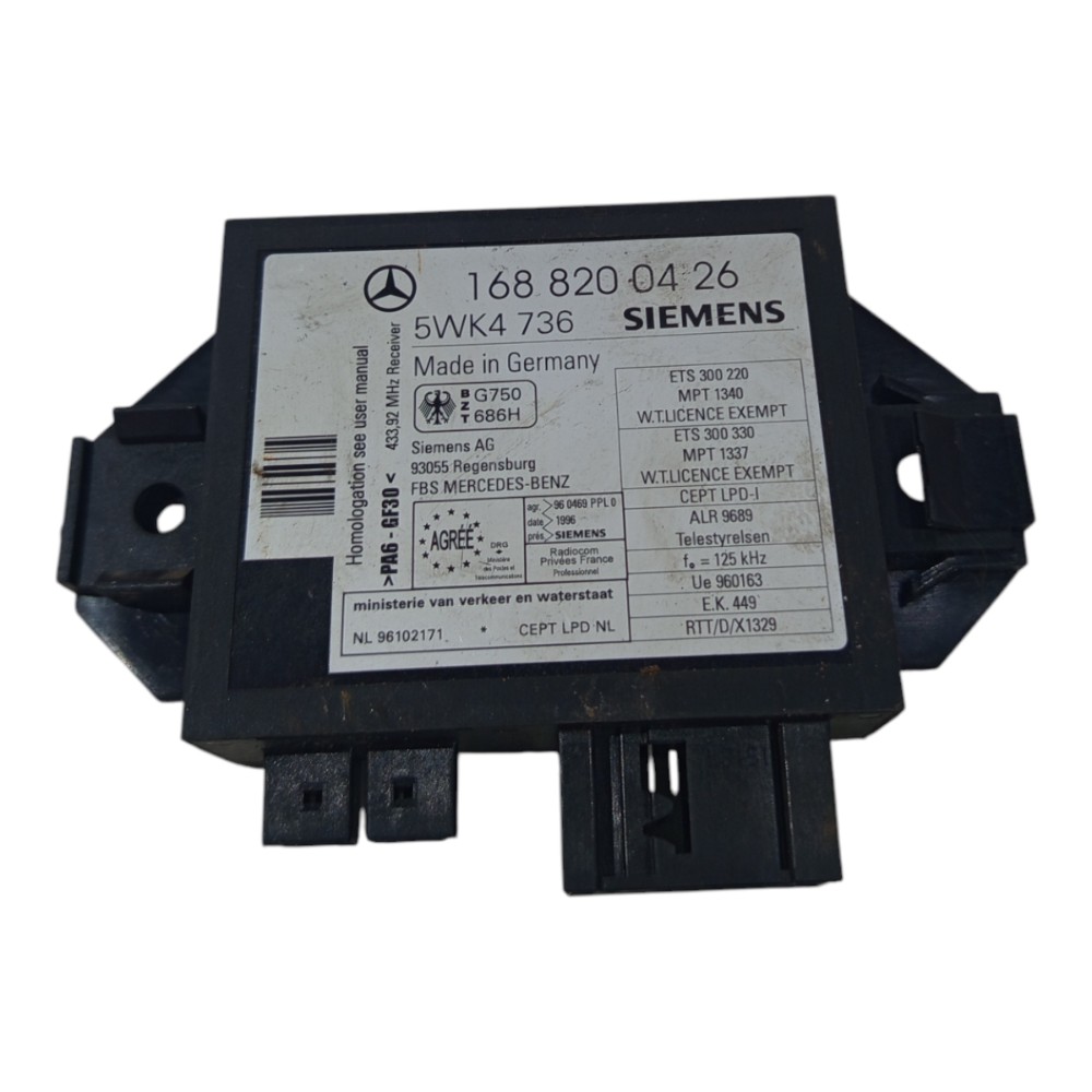 Módulo Imobilizador Mercedes Benz A160 1999 A 2005 1