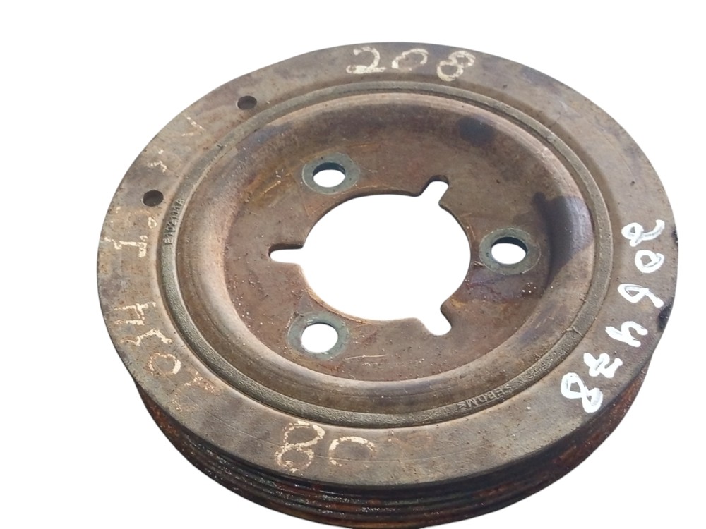 Polia Virabrequim Peugeot 206 207 C3 1.4  2000 2001 A 2012 6