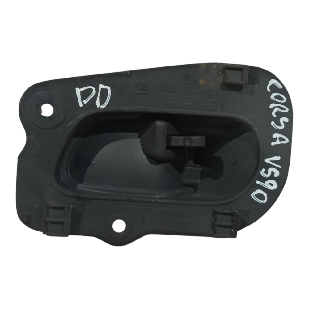 Maçaneta Interna Dianteira Direita Gm Corsa 1995 1996 A 2005 Preto 7