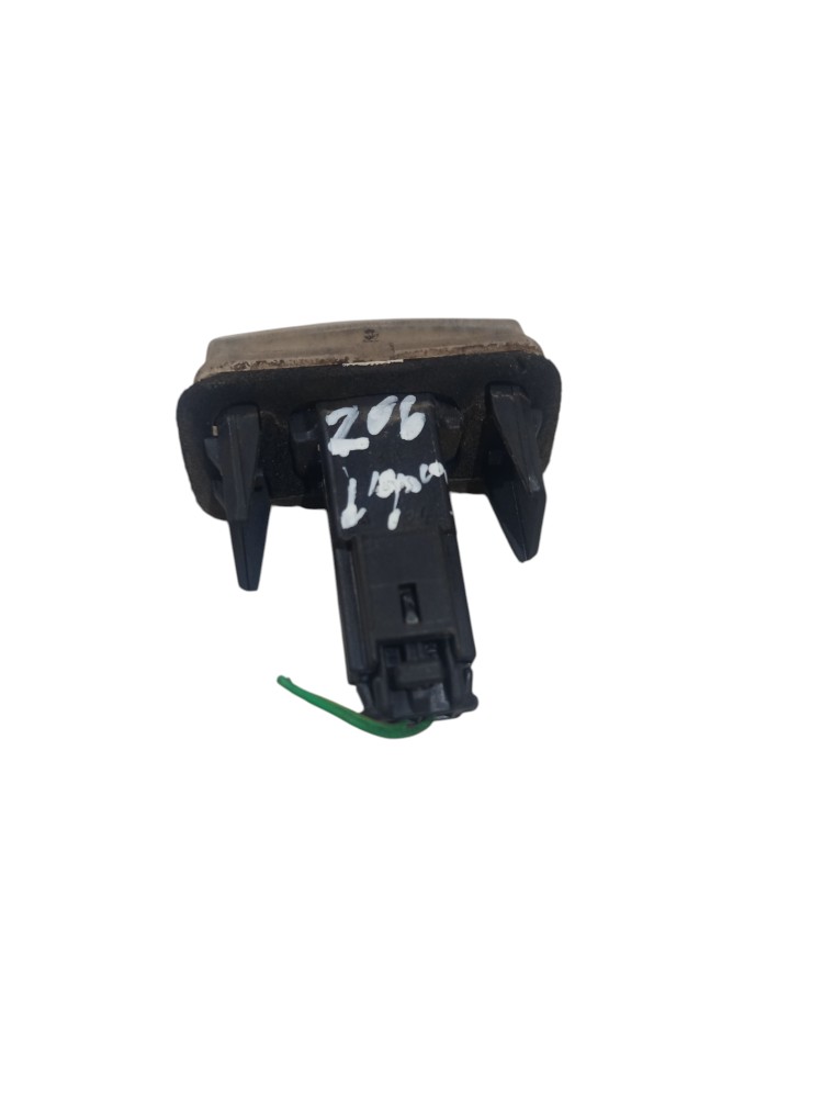 Luz Placa Traseira Peugeot 206 1999 2000 2001 A 2009 6
