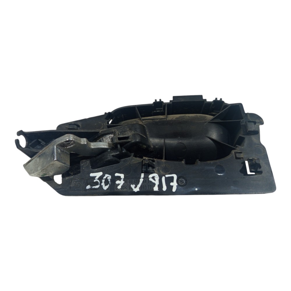 Maçaneta Interna Direita Peugeot 307 2007 2008 2009 A 2012 – Preto/cromado – Dianteira/traseira 6