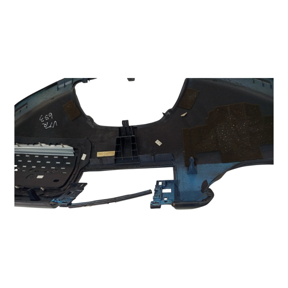 Painel Central Tabelier Citroen C4 Vtr 2007 A 2013 Avaria Preto 9