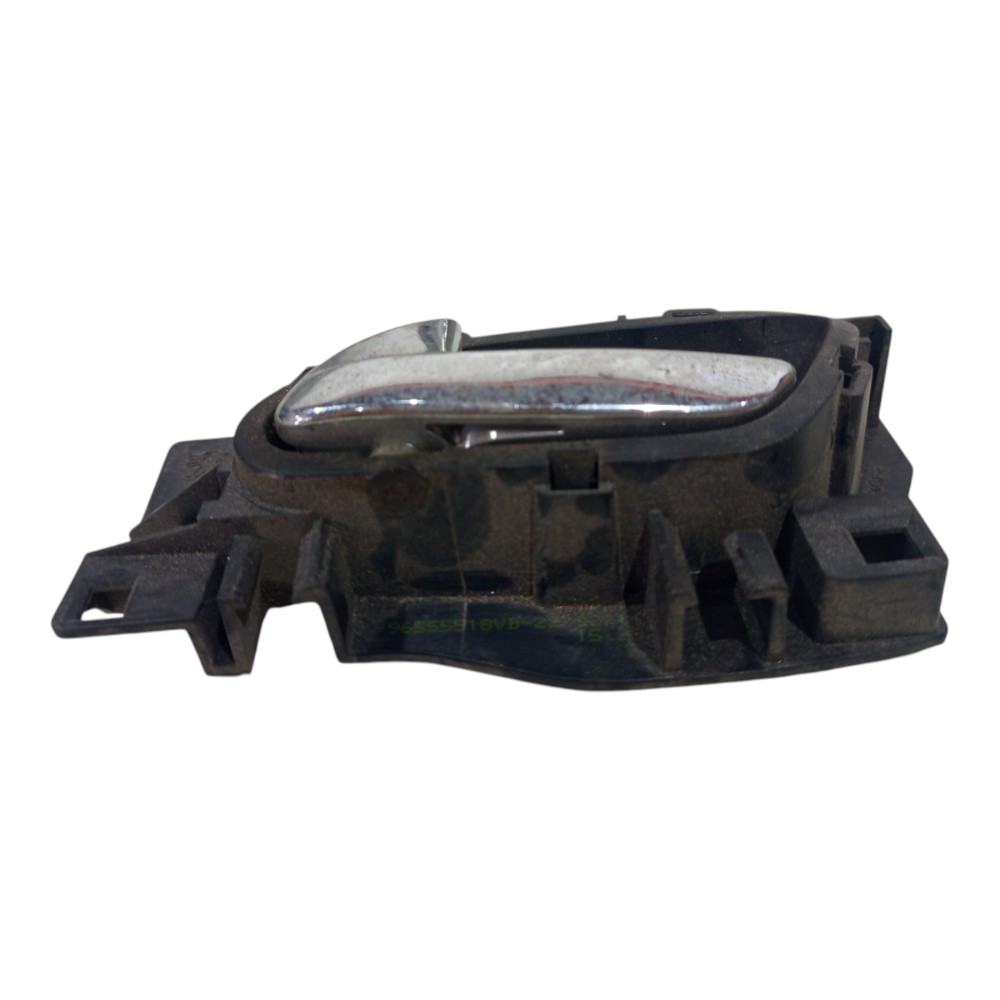 Maçaneta Interna Dianteira Citroen C4 Pallas 2007 A 2013 Preto E Cromado Dianteira 3