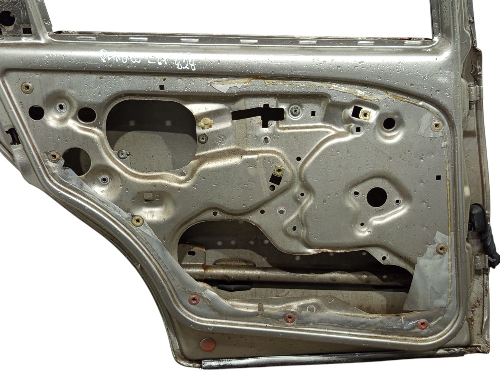 Porta Traseira Esquerda Fiat Palio 1997 1998 1999 A 2005  Traseira Direita Prateado 5