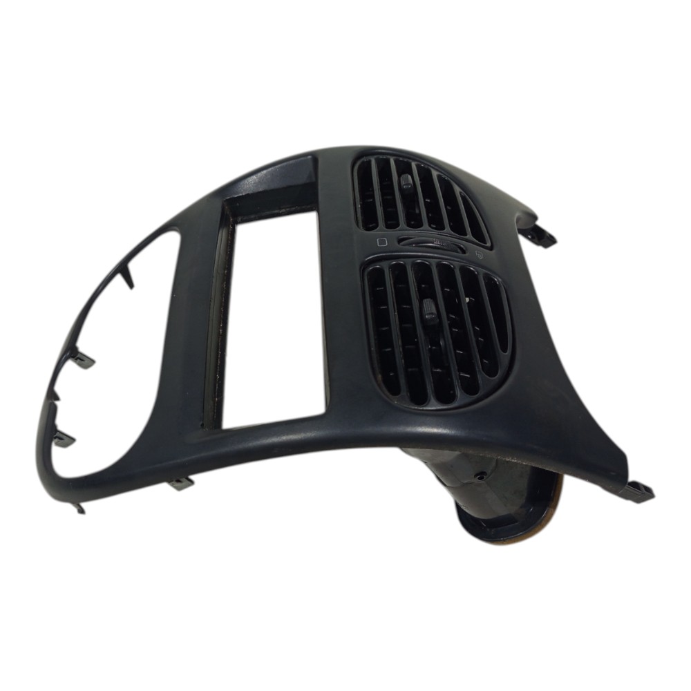 Moldura Painel Central Difusor Radio Peugeot 206 2001 A 2010 4