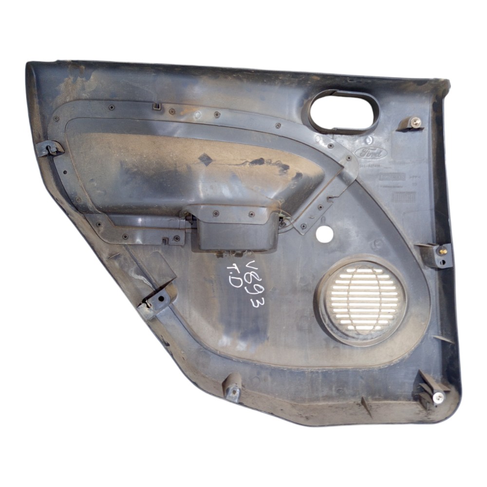 Forro Porta Traseira Direita Ford Fiesta 2008 A 2010 5