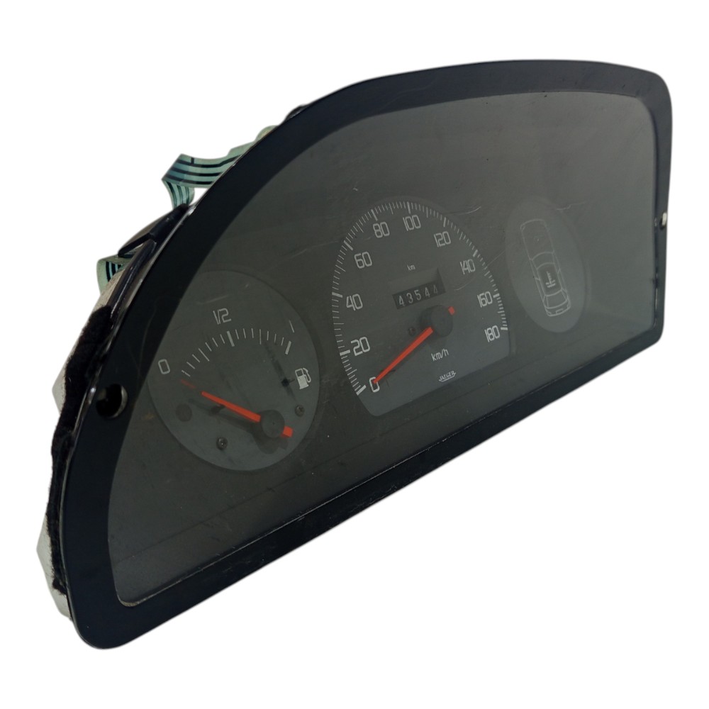 Painel Instrumento Fiat Fiorino Mille Uno 1994 1995 A 2000  Preto E Cinza 4