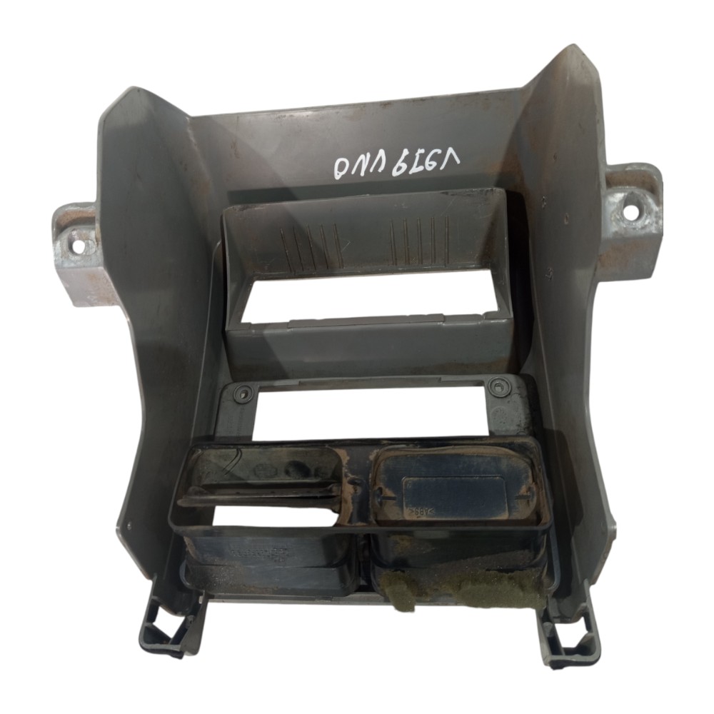 Moldura Central Rádio Difusor Fiat Uno Fire 1.0 8v 1994 A 13 Cinza 2