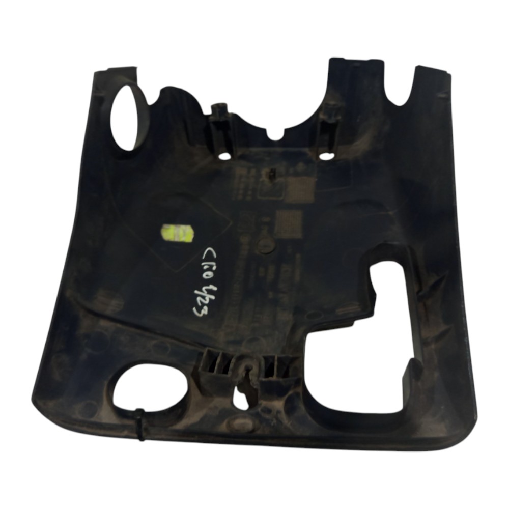 Moldura Inferior Chave Seta Direção Renault Clio 2003 A 2007 Preto 5