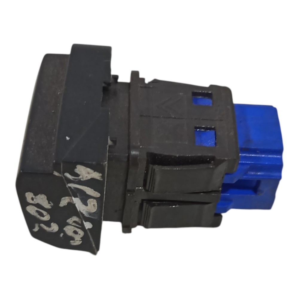 Comando Pisca Alerta Peugeot 208 2013 2014 2015 A 2020 Preto 5