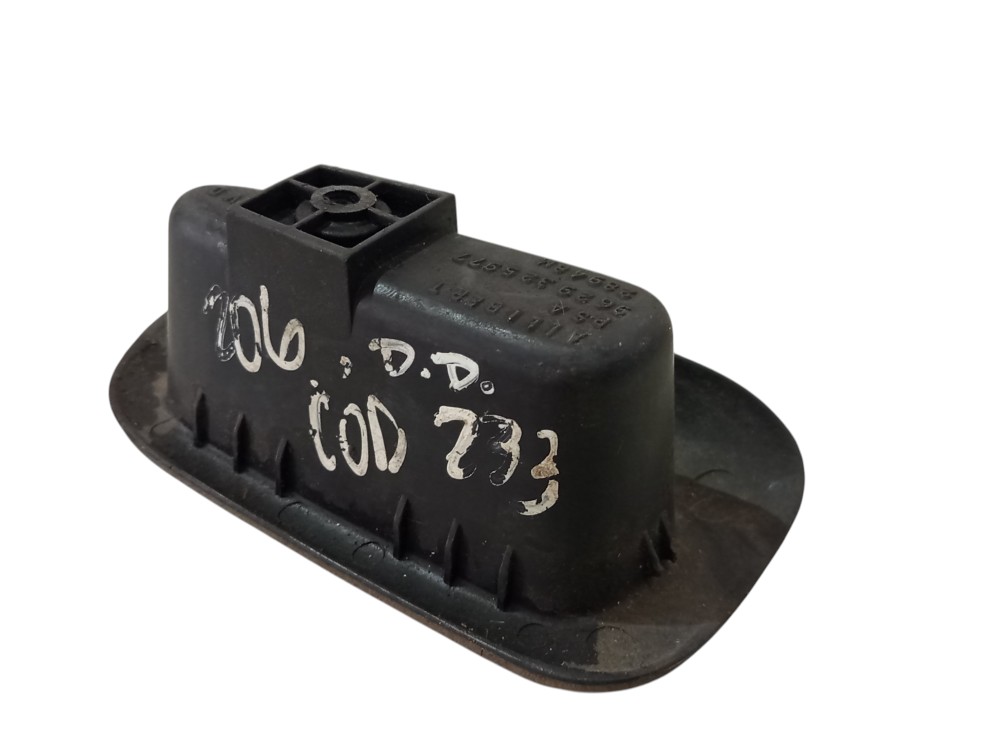Puxador Interno Porta Dianteiro Ld Pegeout 206 2000 A 2008 Preto 6