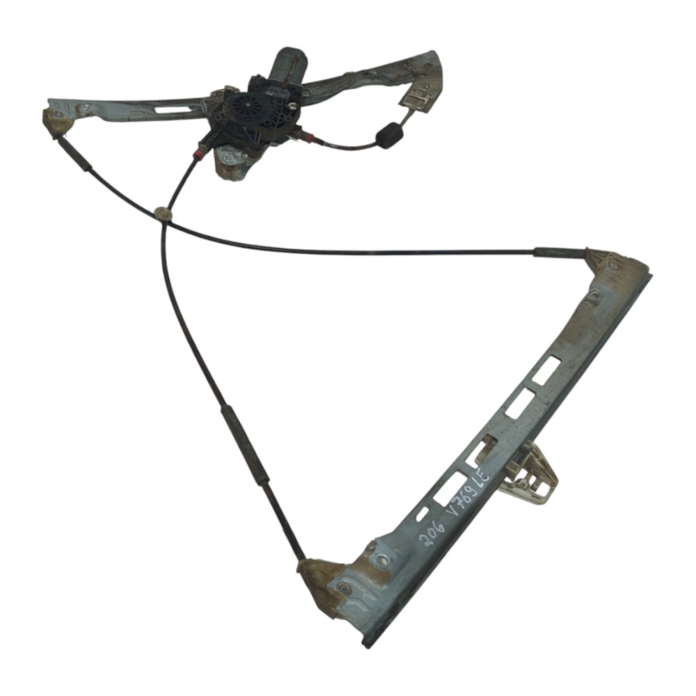 Maquina Vidro Elétrica Lado Esquerdo Peugeot 206 2001 A 2008 6