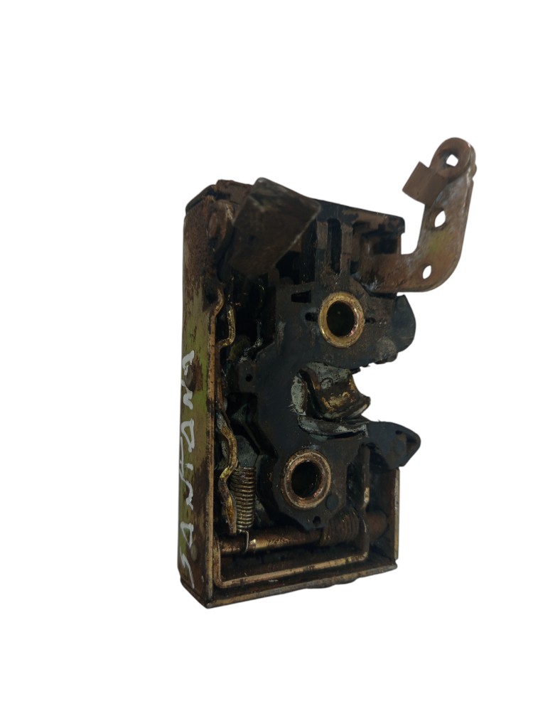 Fechadura Porta Traseira Direita Santana 1999 A 2006 Usado Dourado 5