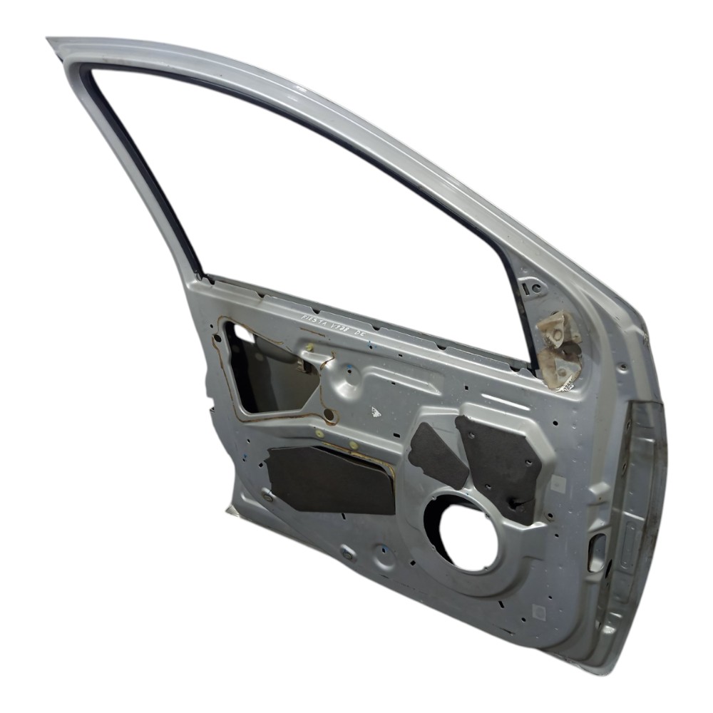 Porta Dianteira Esquerdo Ford Fiesta C/detalhes 2003 A 2014 Dianteira Esquerdo Prateado 3
