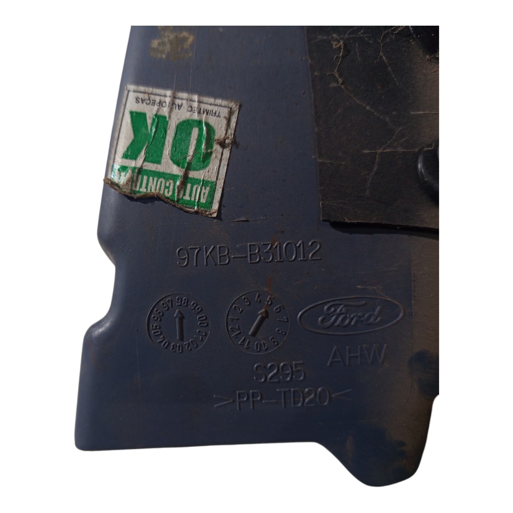 Forro Lateral Traseiro Direito Porta Luvas Ford Ka 1998 A 02 Cinza 8