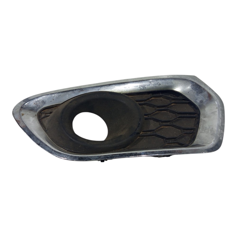 Moldura Farol Milha Renault Sandero Logan 2014 2015 A 2019 Cromado E Preto Esquerdo 5