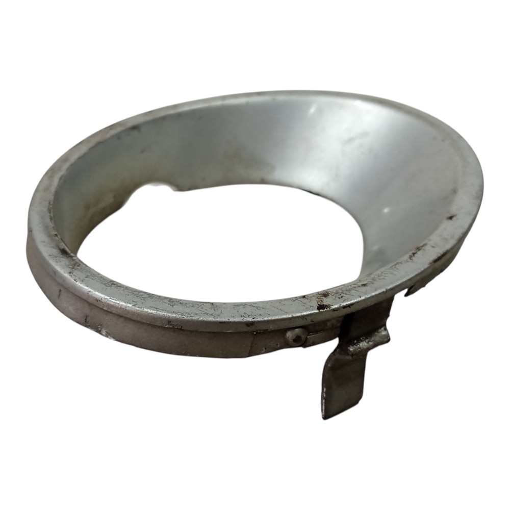 Acabamento Aro Farol Milha Bmw X5 1999 2000 2001 2002 A 2006 Prateado 6