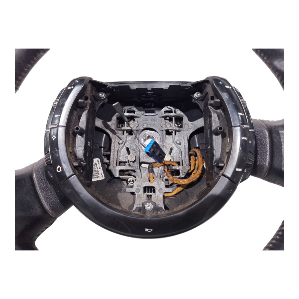 Volante Direção Comando Stereo Citroen C4 Pallas 2007 A 2013 Preto 6