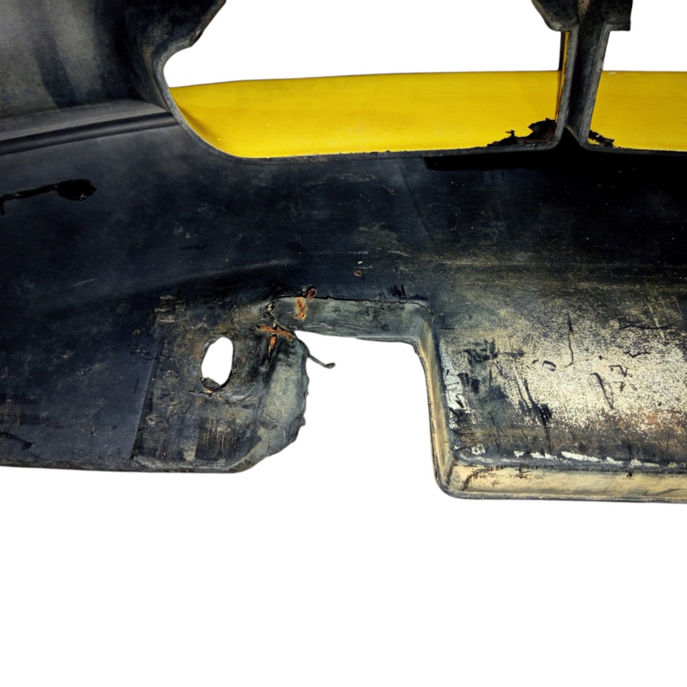 Parachoque Dianteiro Fiat Palio 1996 1997 A 2000 C/ Detalhes Amarelo 8