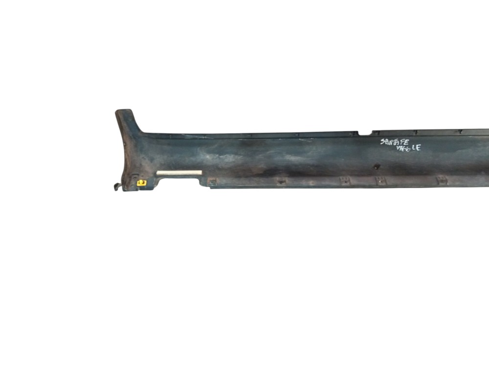 Spoiler Lateral Lado Direito Hyundai Santa Fe 2006 A 2013 Preto 3