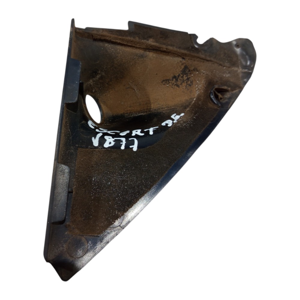Moldura Interna Retrovisor Le Ford Escort 1997 1998 A 2003 Preto 9