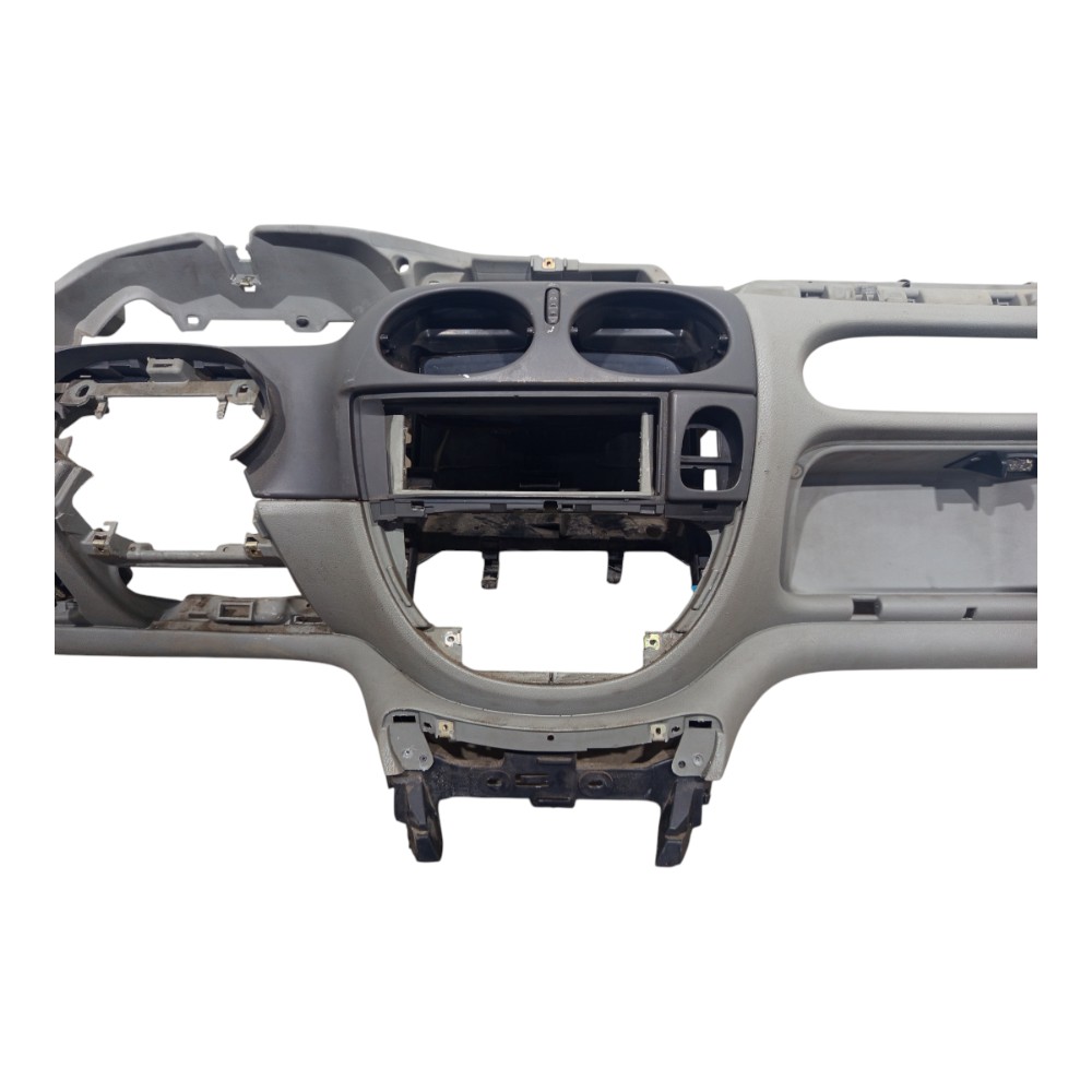 Painel Console Central Tabelier Renault Scenic 2001 A 2010 Cinza 2