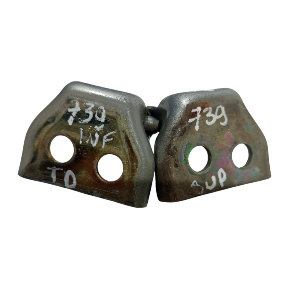 Par Dobradiças Inf/sup Direita Peugeot 307 2004 A 2012 1