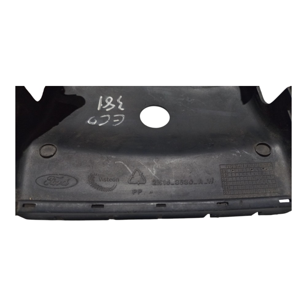 Moldura Superior Chave Seta Direção Ford Ecosport 03 A 2012 Preto 3