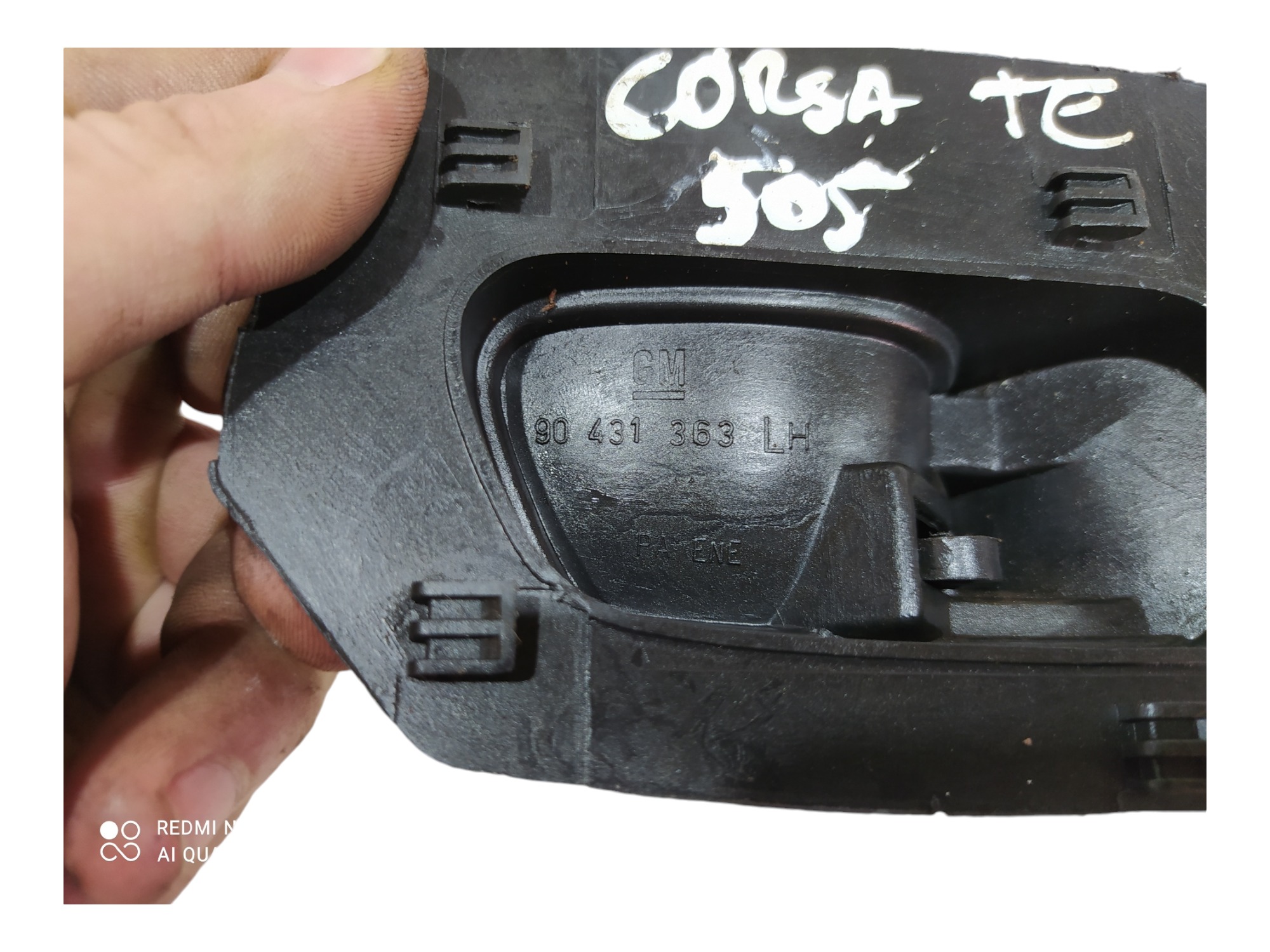 Maçaneta Interna Traseira Esquerda Gm Corsa 1994 1995 A 2010 5