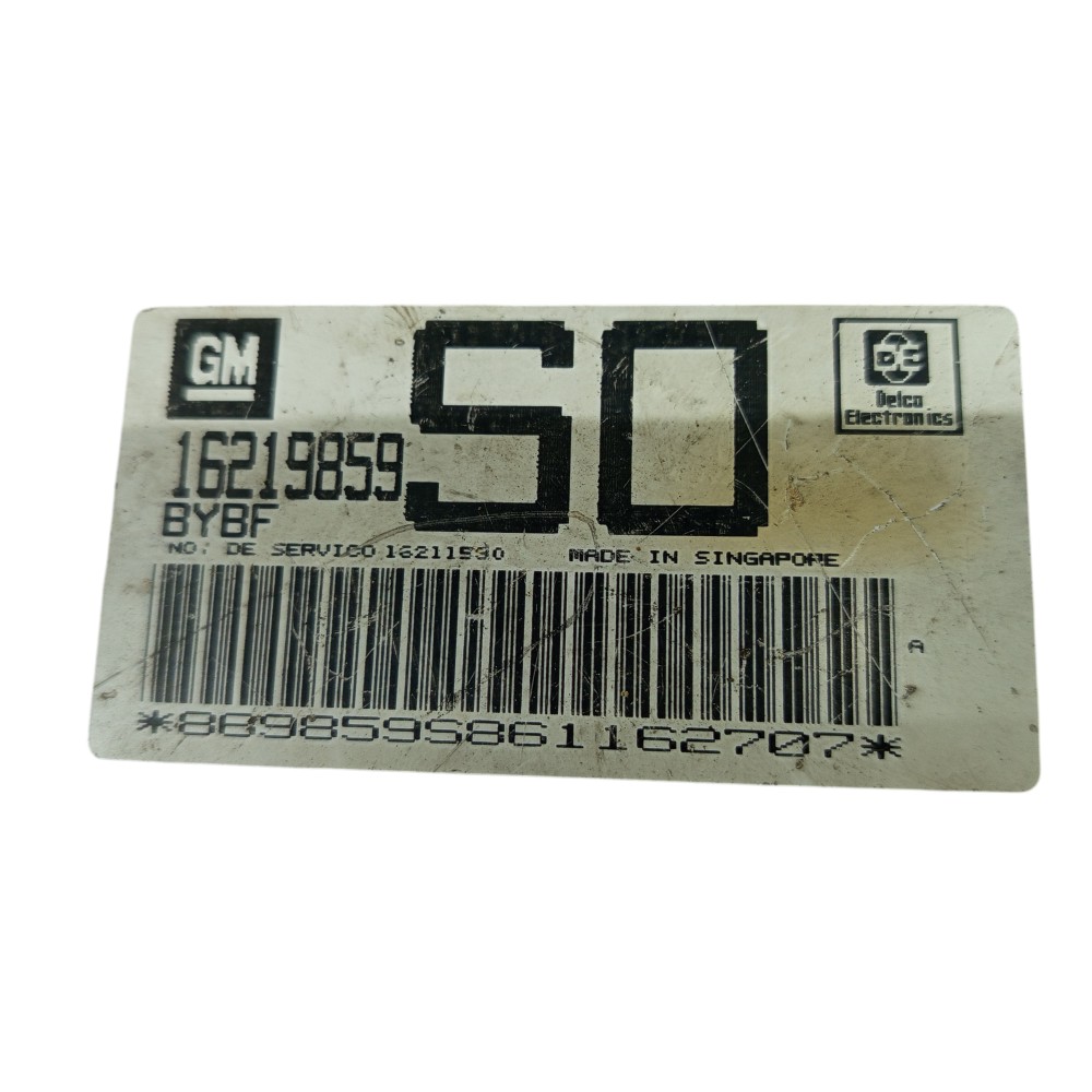 Módulo Injeção Chevrolet Corsa 1.0 Mpfi 1997 A 2002 Bloq. 4