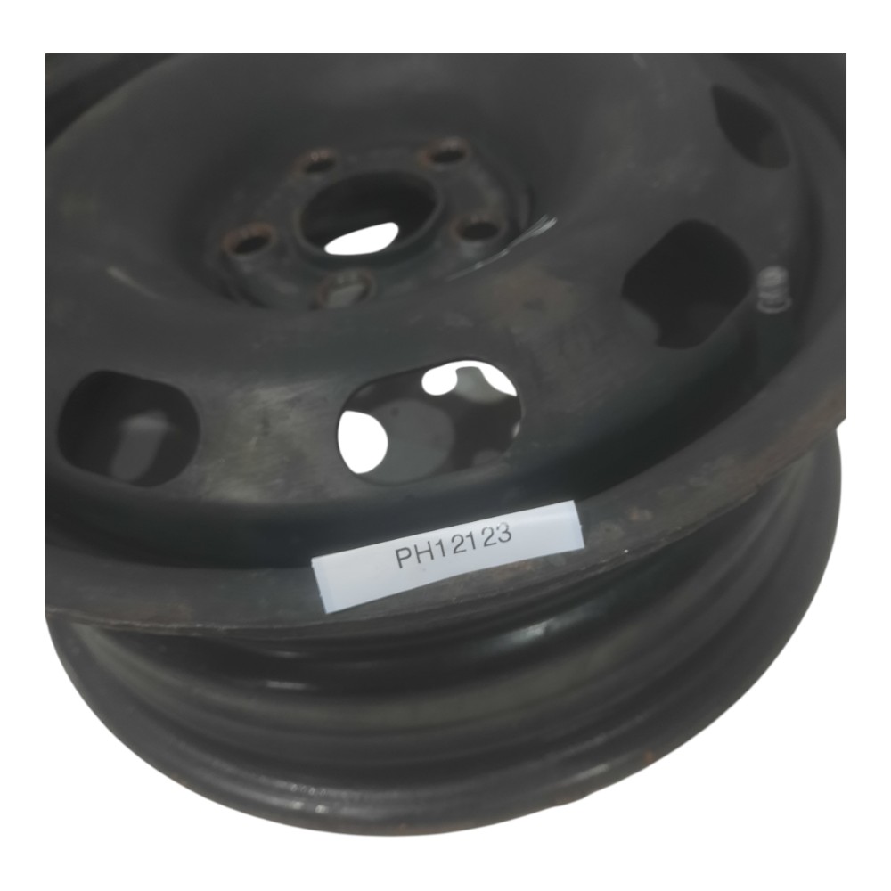 Roda Ferro Aro 15 5 Furos Audi A3 Vw Golf Polo Bora Fox 8