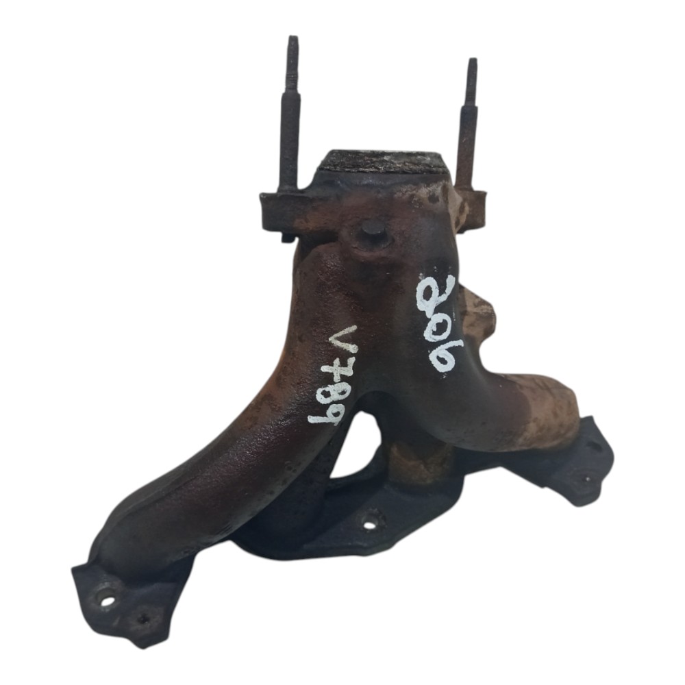 Coletor Escape Peugeot 206 1.0 8v 2001 2002 2003 2004 A 2008 4