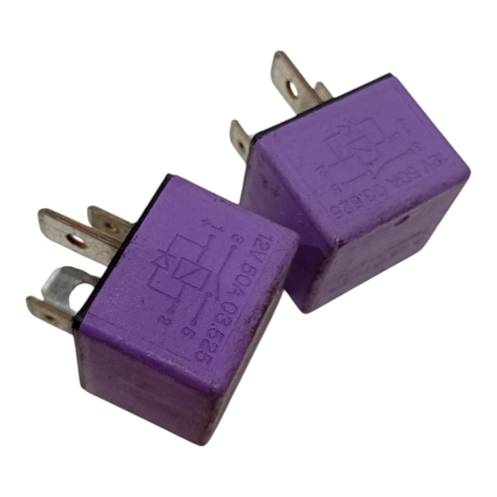 Kit 2 Rele Auxiliar Ar Condicionado Citroen C3