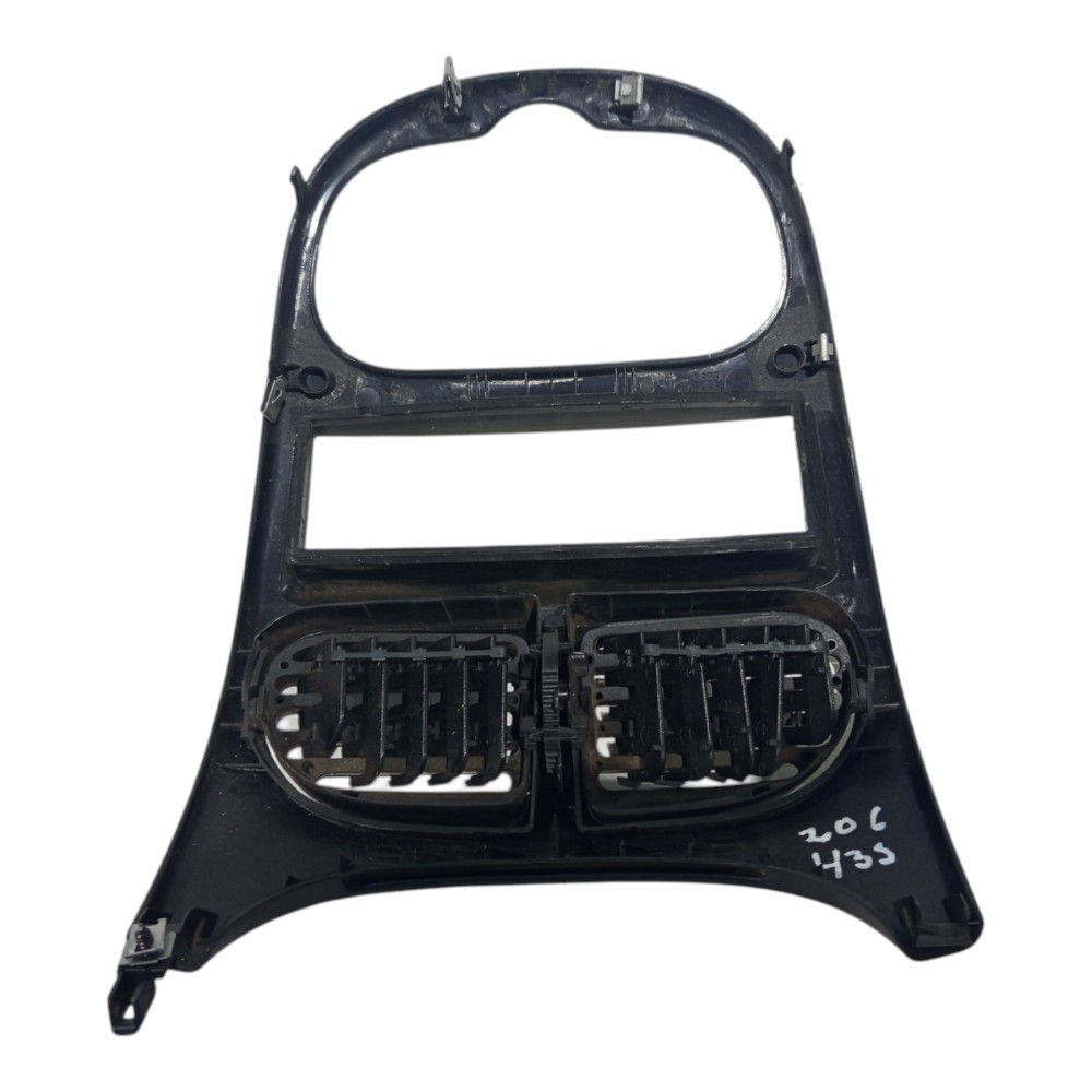 Moldura Central Painel Peugeot 206 2002 2003 2004 05 A 2010 2