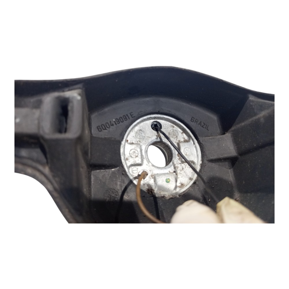 Volante Direção Volkswagen Polo Golf Sapão 2005 2006 A 2010 Preto 4