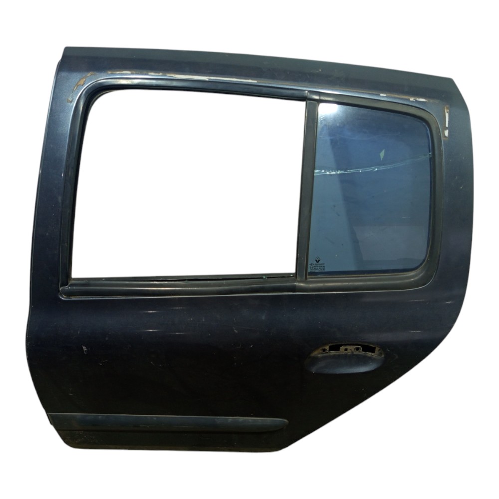 Porta Traseira Direita Renault Clio 2000 2001 2002 A 2006  Traseira Direita Preto 4